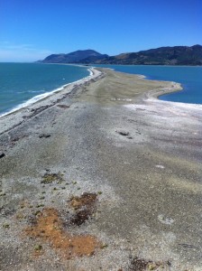 The Boulder Bank from the lighthouse